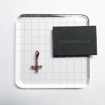 New Arrival Victorian Cross Dangle Charm Pendants For Women Sterling Silver Regal Colours Christian Jewellery - The Jewellery Supermarket